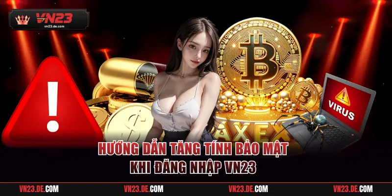 Hướng dẫn tăng tính bảo mật khi đăng nhập VN23